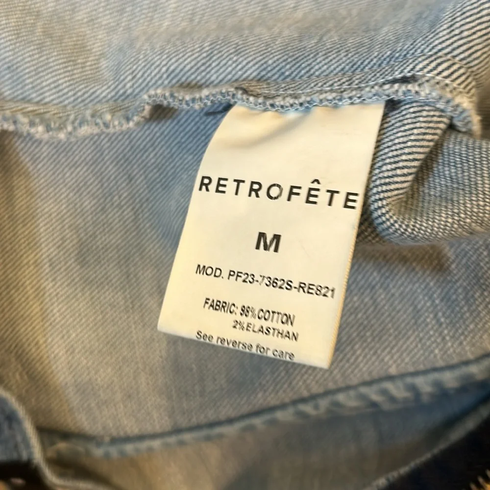 Retrofete Andy Denim Dress - Picture 15 of 16